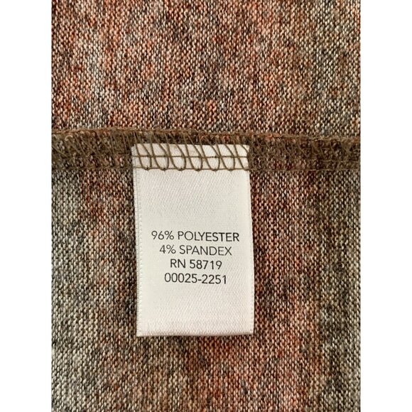 Christopher & Banks Womens Multicolored Top Blouse Medium Petite - Picture 8 of 8